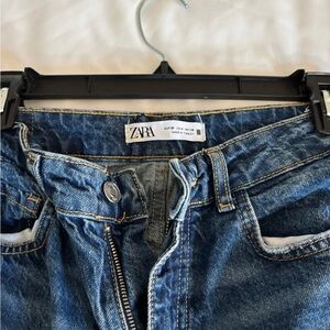 Zara Dark Blue Denim Jeans